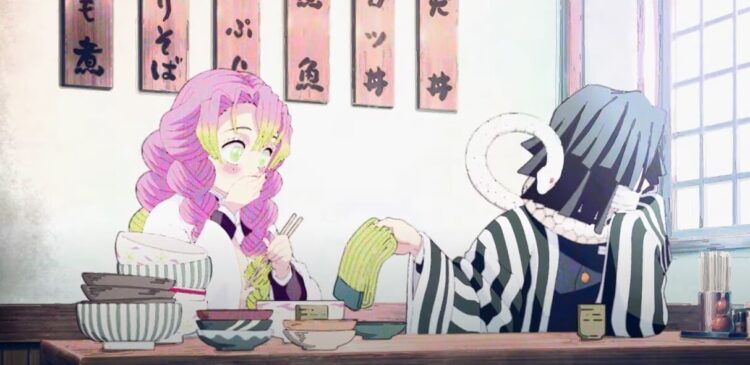 Kanroji Obanai scene