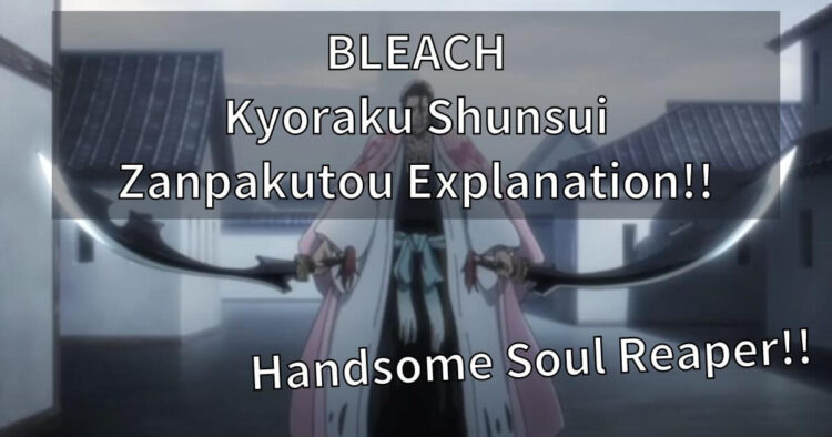 BLEACH Kyoraku Shunsui Zanpakutou & personality Explanation