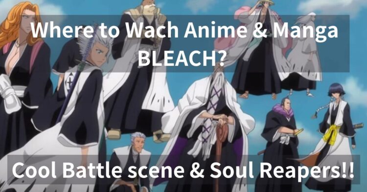 Where to wach BLEACH ANIME