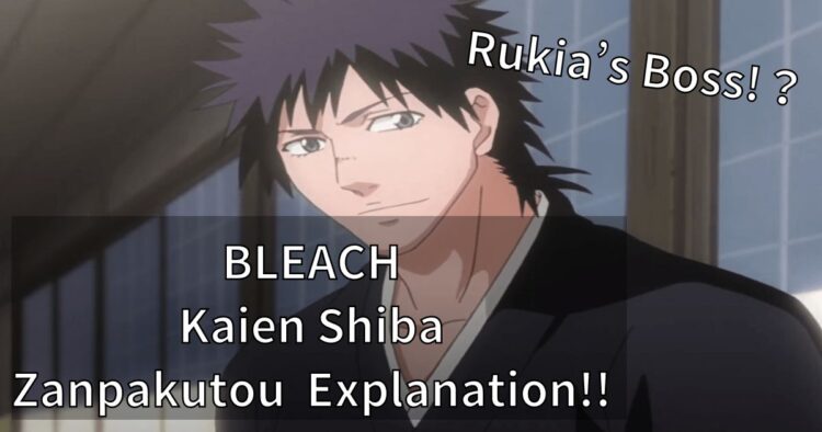 BLEACH Kaien Shiba Zanpakutou Explanation!!