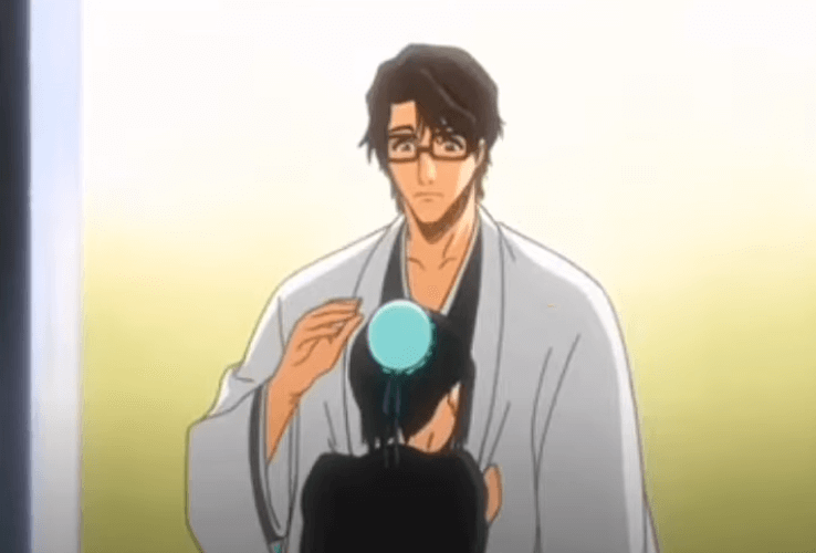 Hinamori Aizen scene