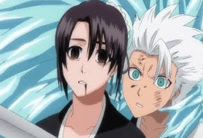 Hitsugaya Hinamori scene