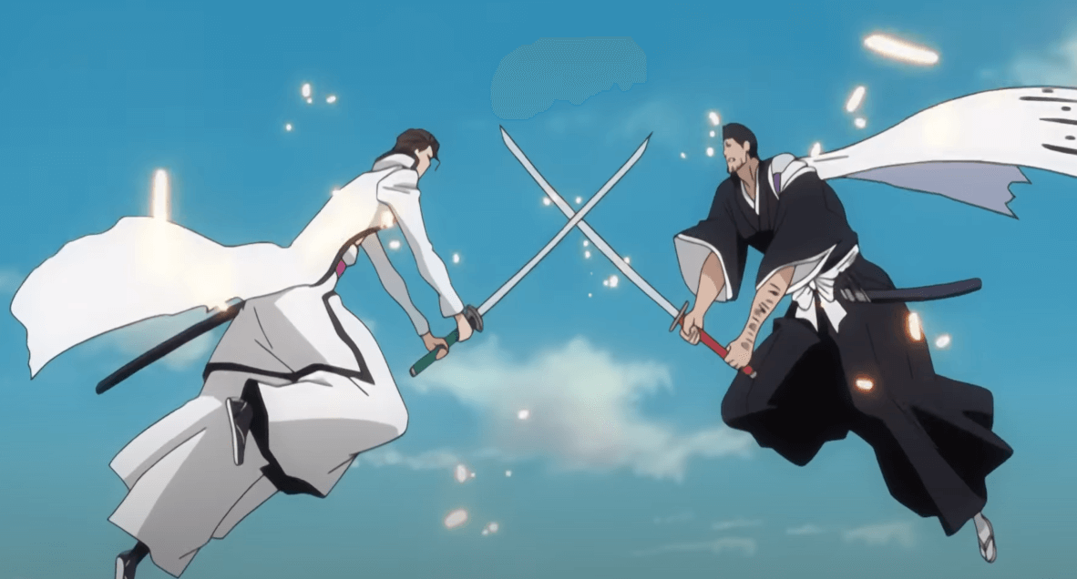 Isshin Shiba Battle scene