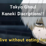 Tokyo Ghoul Kaneki discriptions