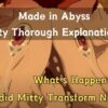 Made in Abyss Mitty Thorough Explaination